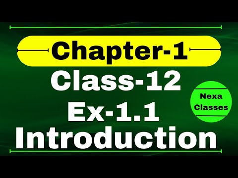 Class 12 Math: Relation & Function Introduction 📘