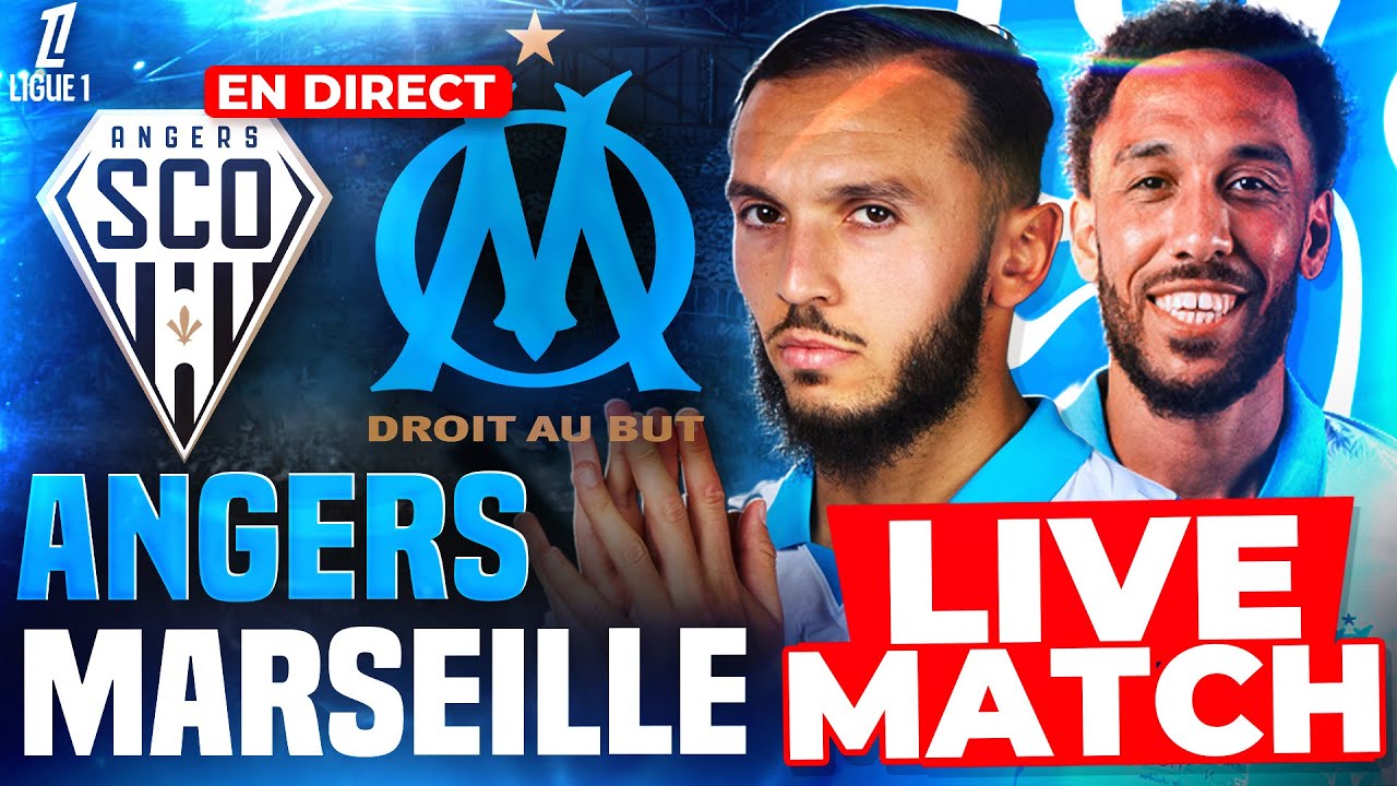 🔵⚪ANGERS - MARSEILLE 2-5 / Ligue 1