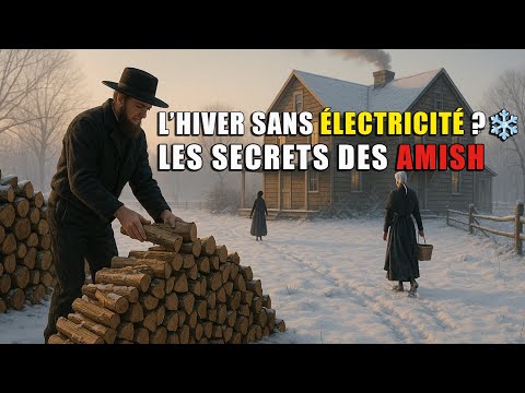 Comment les Amish survivent à l’hiver sans électricité