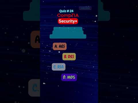Can You Pass This MIND-BLOWING CompTIA Sec+ Algorithm Quiz 24 #shorts #shortsfeed #encryption