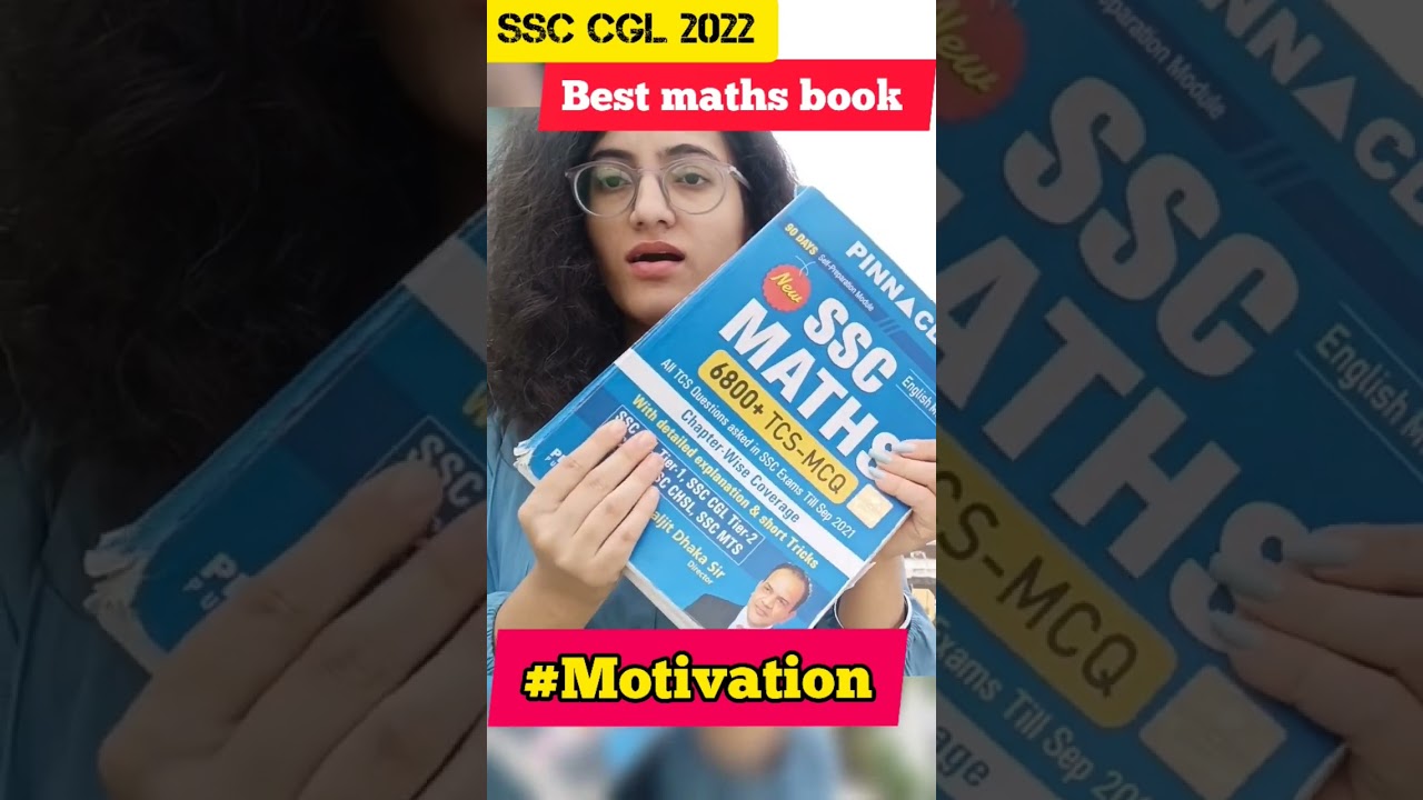 Best Maths Book for SSC CGL Preparation | SSC CGL 2022 | Stuti Jain