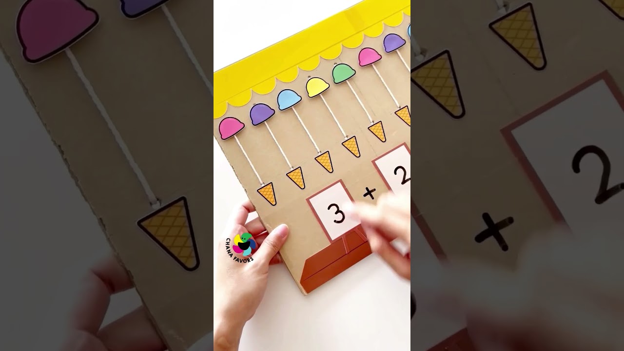 Ice Cream Math Challenge for Kids 🍦