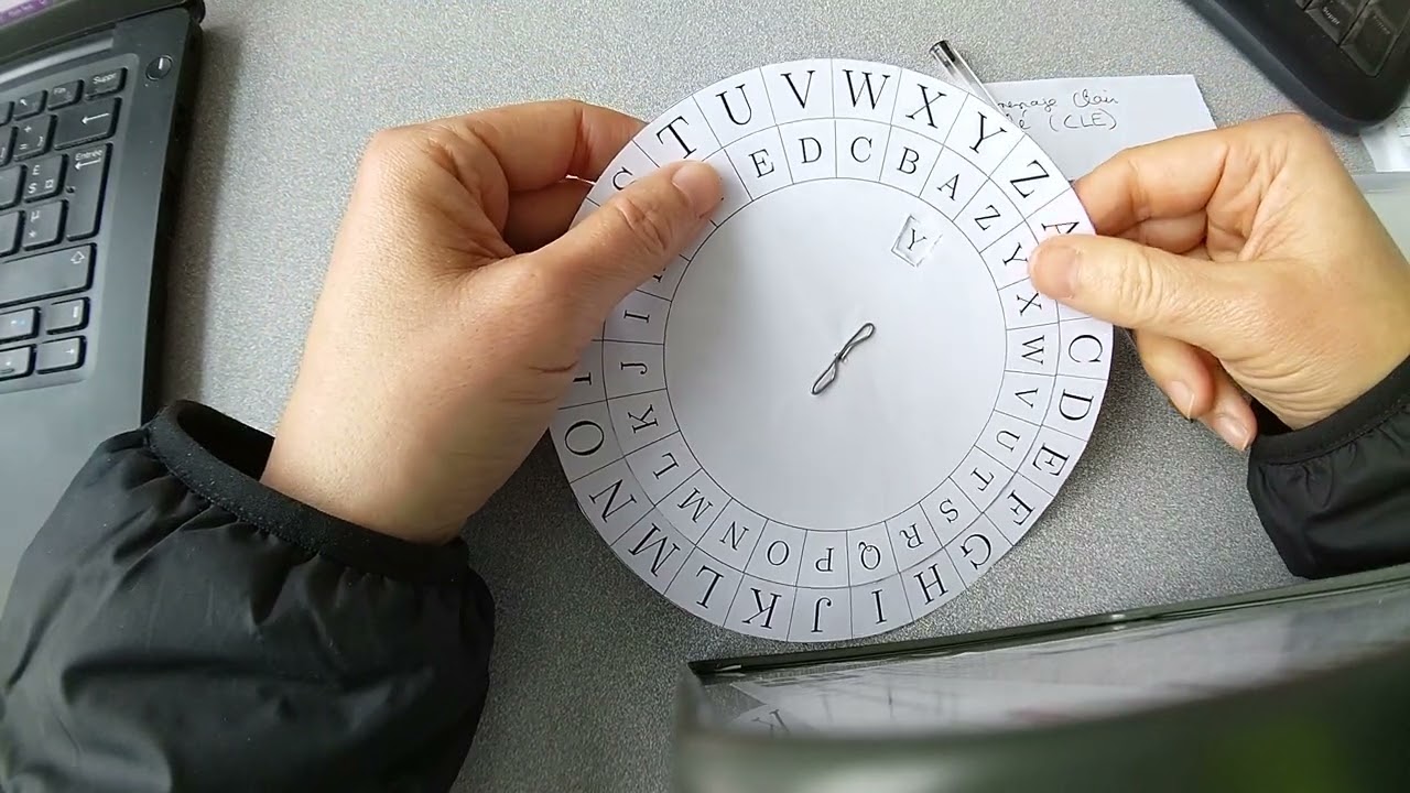 Chiffrement et Déchiffrement avec la Roue de Vigenère 🔄