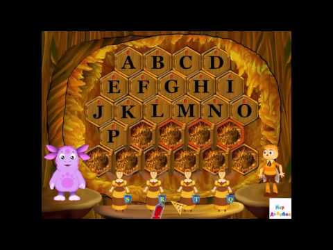 Лунтик Учим английский Алфавит