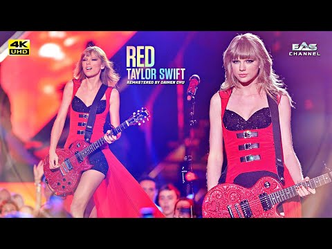 [Remastered 4K • 60fps] Red - Taylor Swift • CMT 2013 • EAS Channel