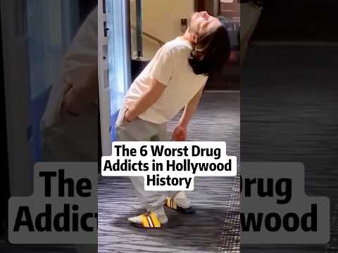 The 6 Worst Drug Addicts in Hollywood History #celebrity #famous #foryou #fyp