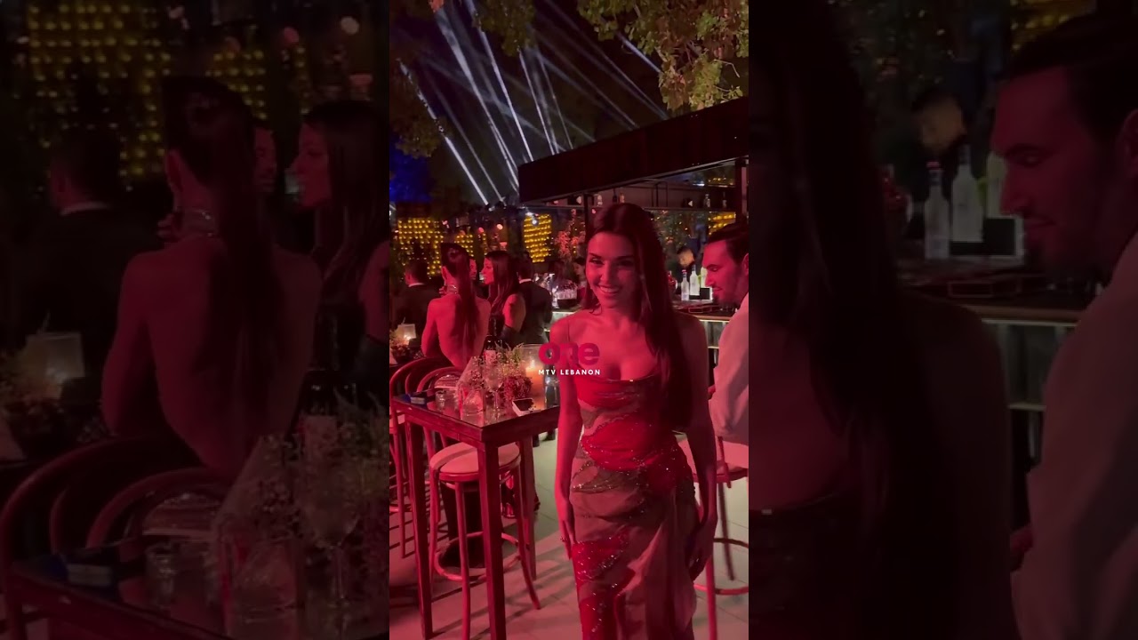 هاندا ارتشيل تتألق في حفل زفاف ابن إيلي صعب 🎉