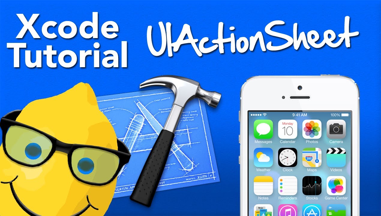 XCode 4: Create Action Sheets with UIActionSheet