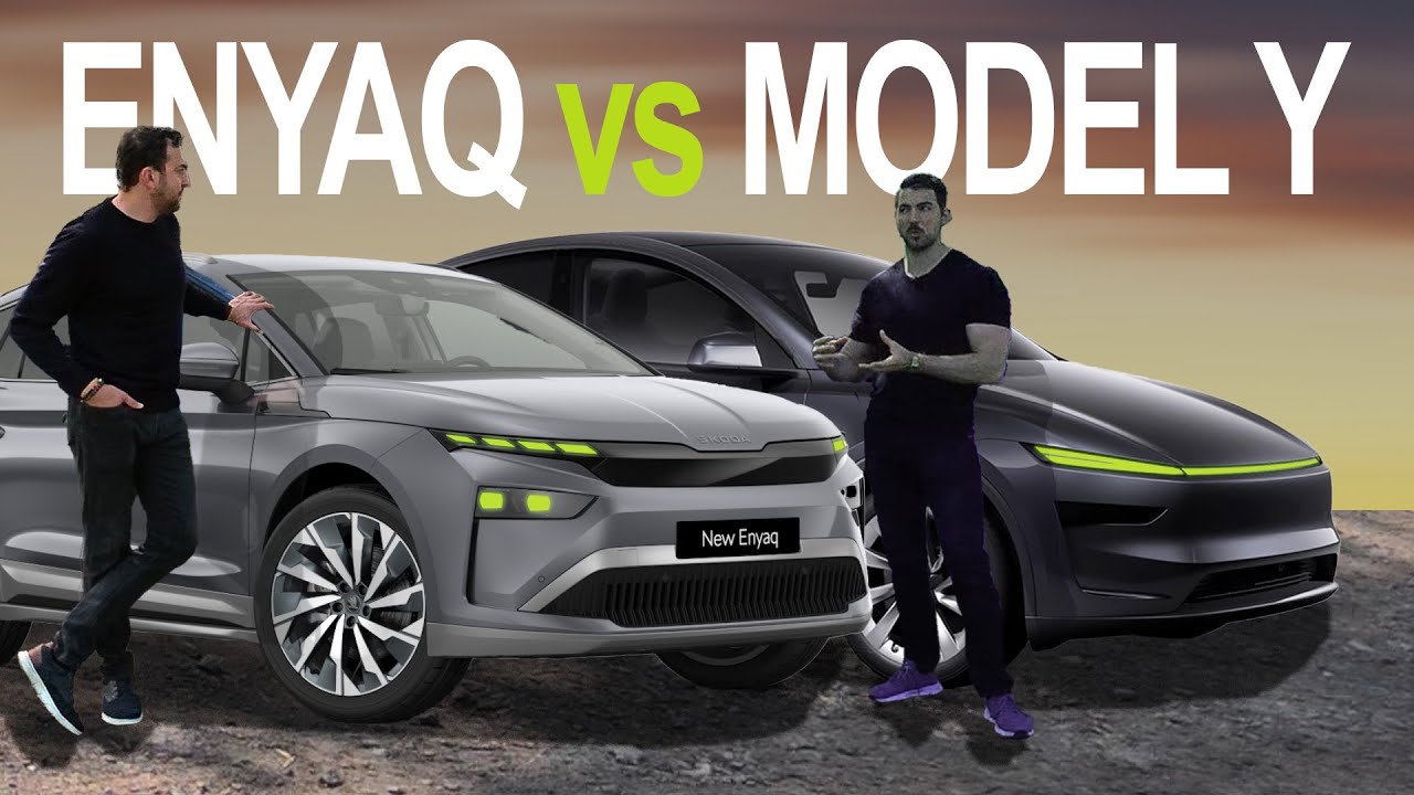 Tesla Model Y vs Skoda Enyaq: Best Mid-Size EV SUV 2025