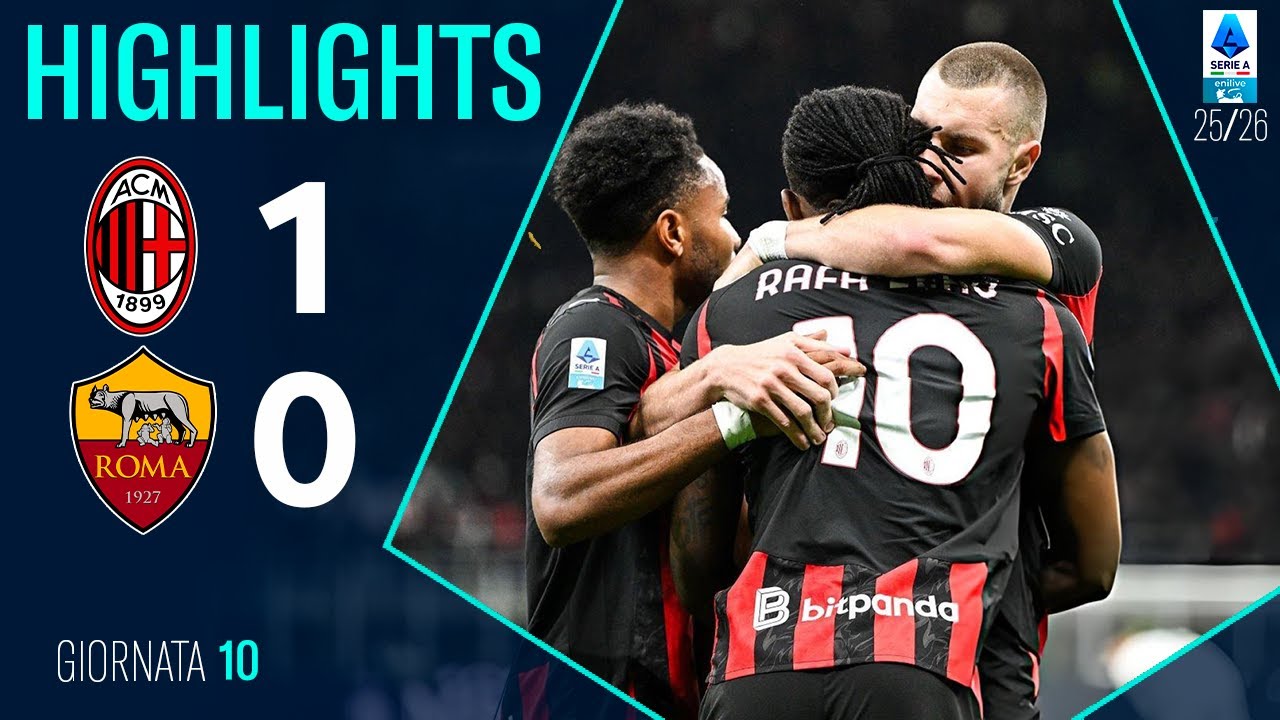 Milan vs Roma 1-0 | Highlights & Key Moments | Serie A 2025 ⚽