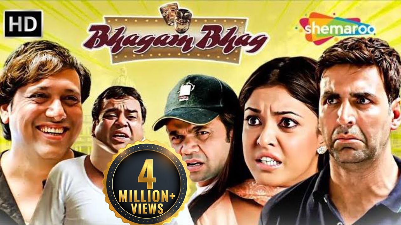Bhagam Bhag Full Movie (2024) | Hilarious Comedy with Akshay Kumar & Govinda 🎬