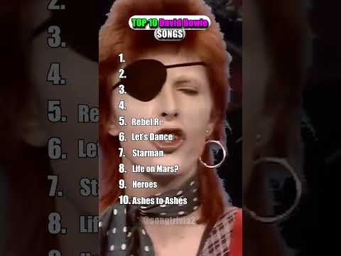 Top 10 best David Bowie songs #throwback #70s #80smusic #80s #90s #90smusic #bestsongs #davidbowie