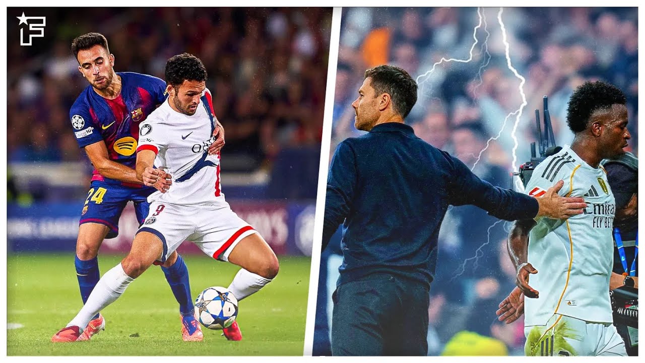 Le Barça surprend le PSG, Vinicius provoque Alonso ⚽