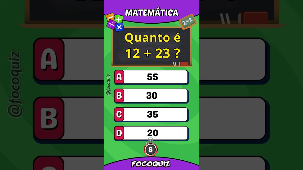 Teste suas Habilidades em Matemática