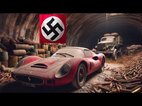 ON TOMBE SUR UN BUNKER NAZI fermé depuis 40 ANS rempli de munitions. ( obus , Ferrari ... )