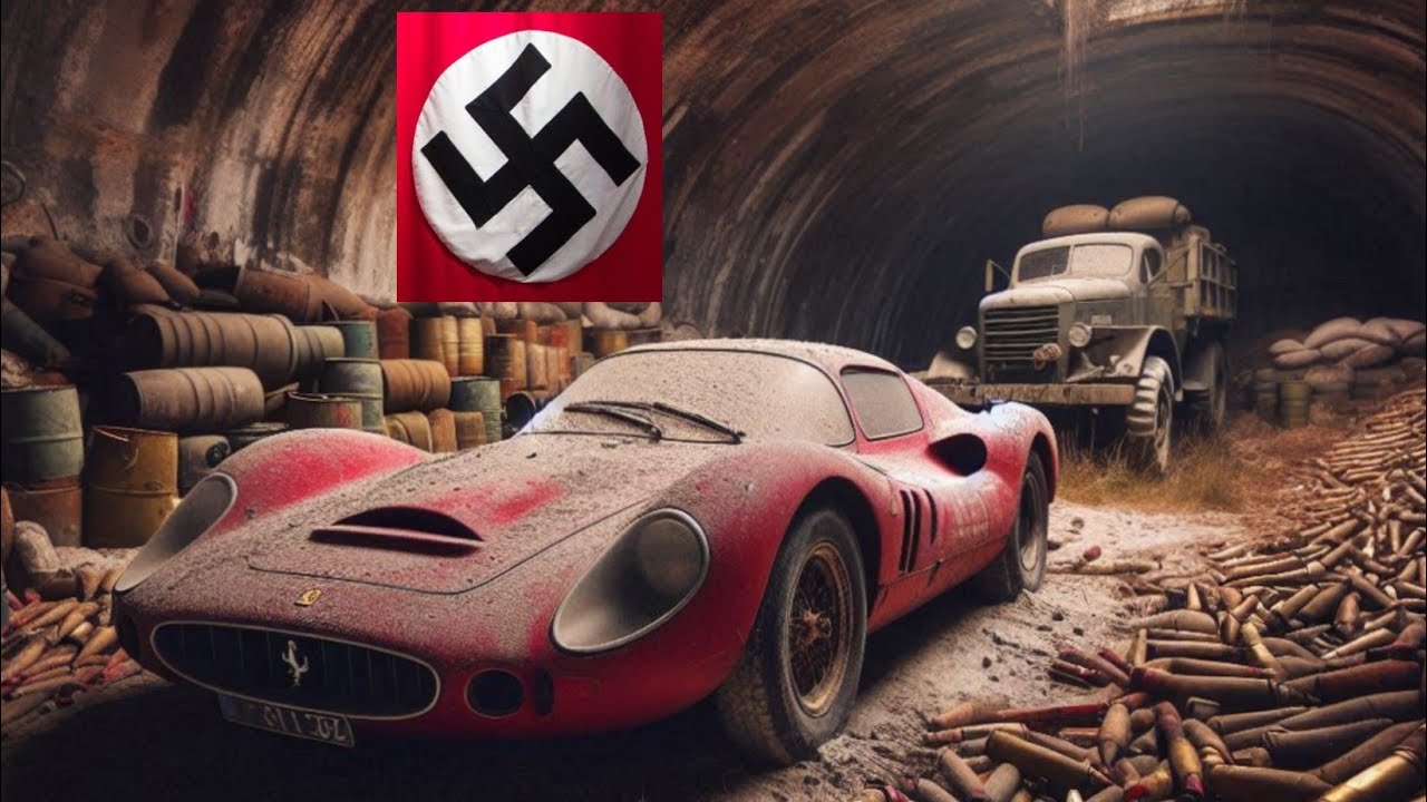 Découverte d’un Bunker Nazi Abandonné depuis 40 Ans avec Munitions, Ferrari et Voitures de Luxe 🚧