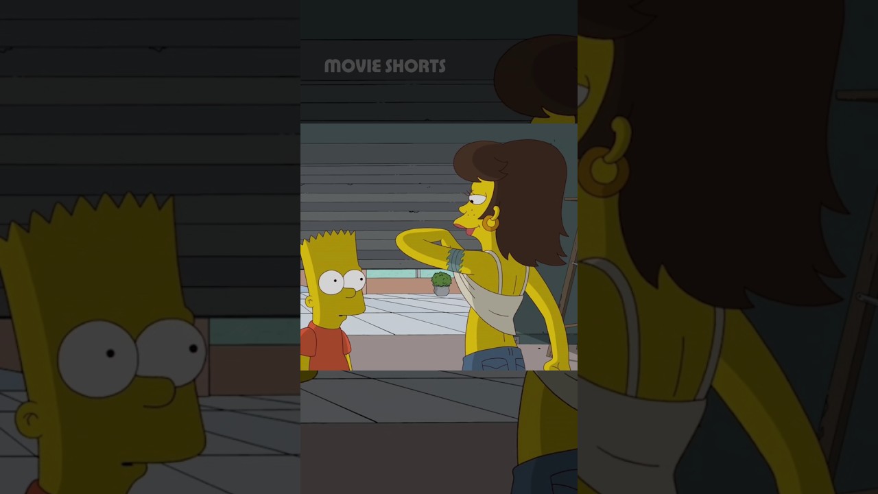 ¡La Novia de Bart Revelada! 😱 #Shorts #LosSimpson