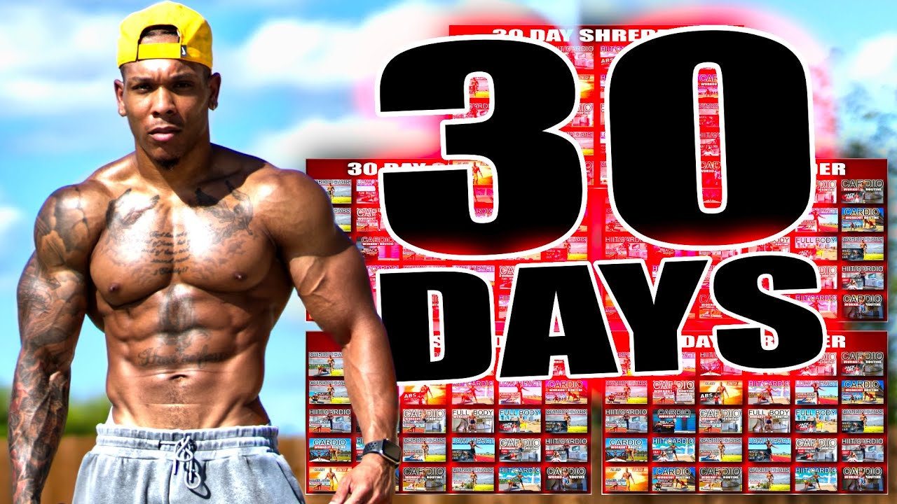 30-Day At-Home Fat Burner Workout 💪