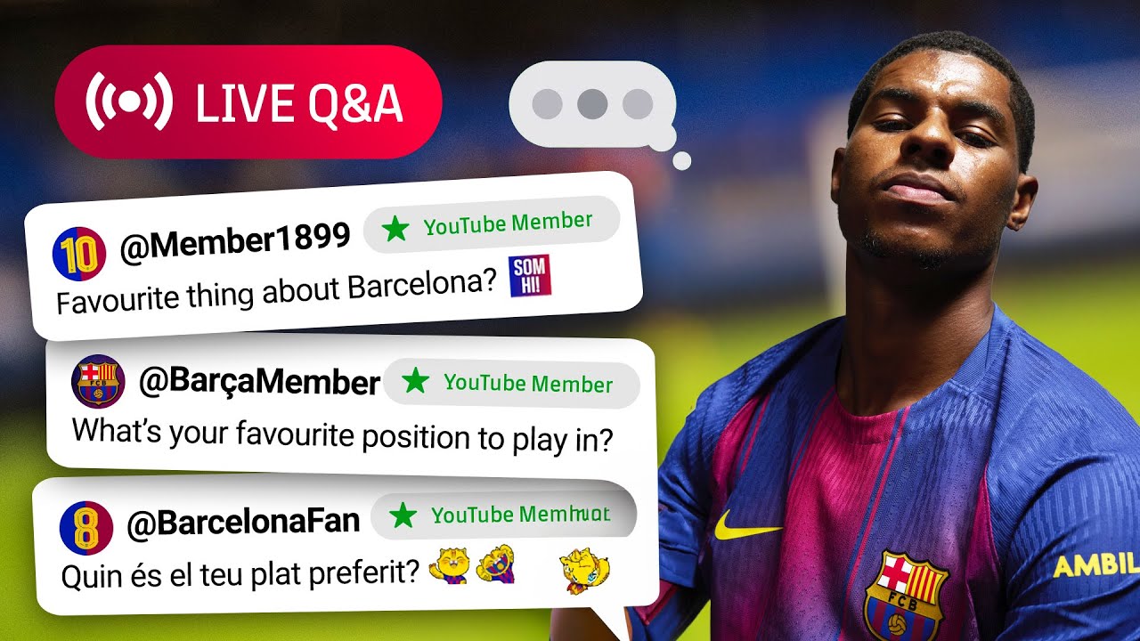 🔴 💬 LIVE Q&A | YOU ASK, RASHFORD ANSWERS! (MEMBERS EXCLUSIVE QUESTIONS) | FC BARCELONA 🔵🔴