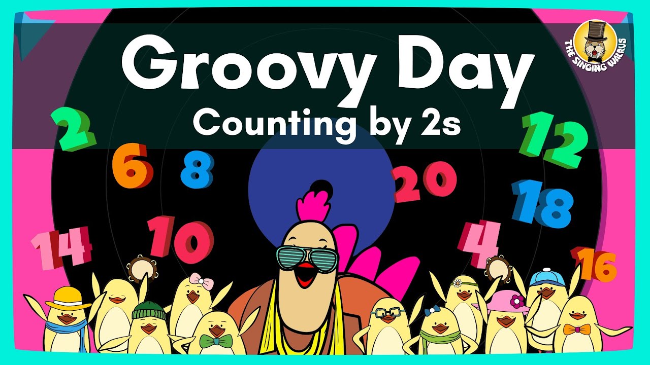 Groovy Day Counting by 2s | Kids Song 🎶