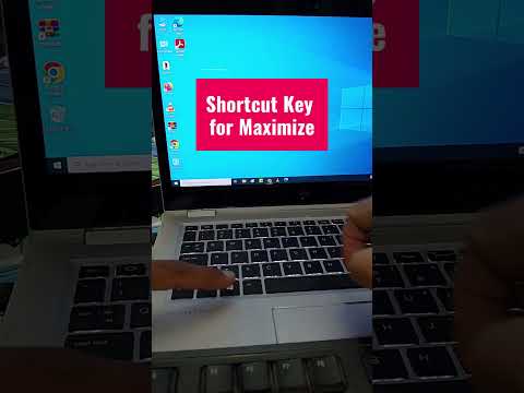 Shortcut key to minimize and maximize windows #windows #windowstips  #laptop #shorts #trending