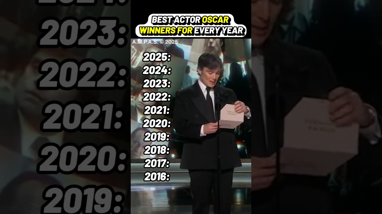 Oscar Winners 2025: Full List & Highlights π¬