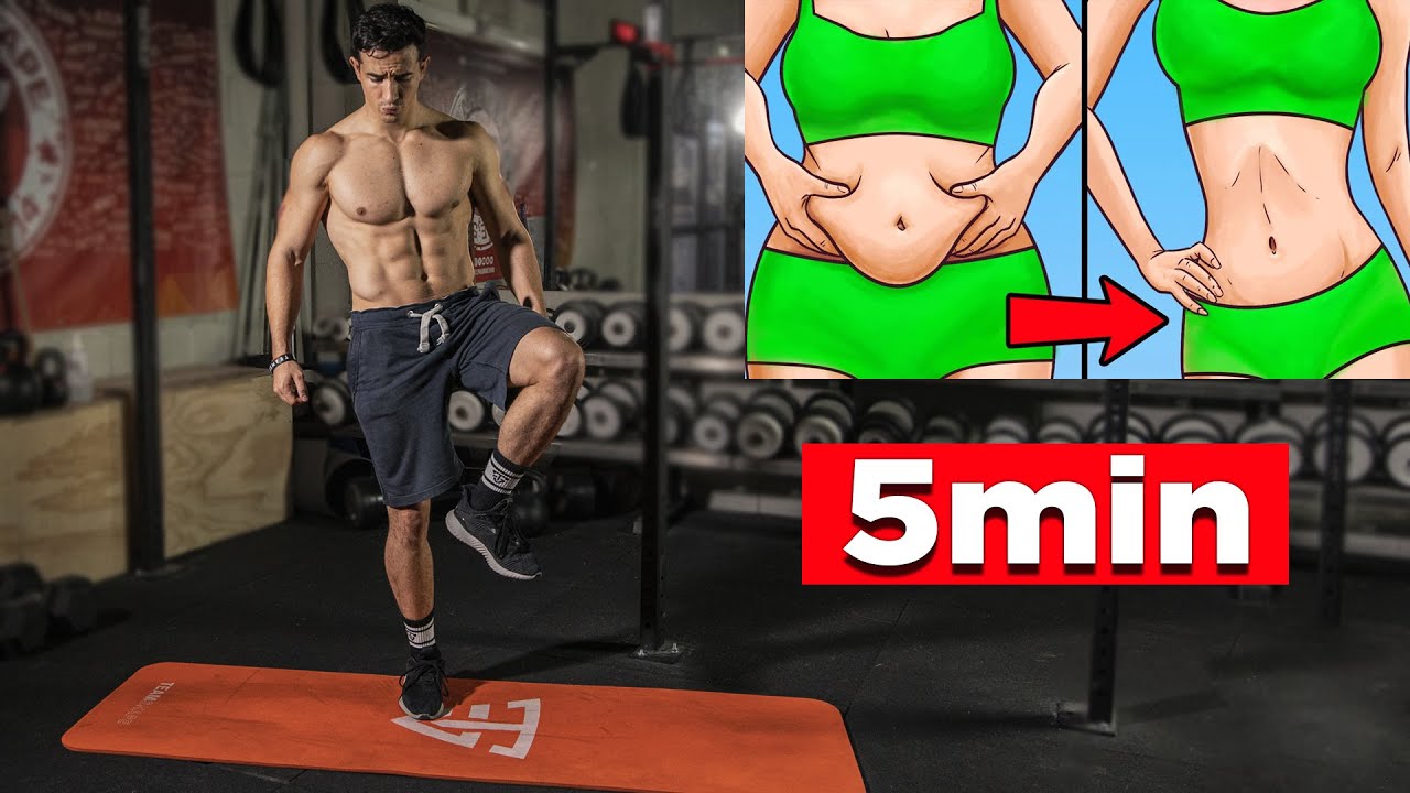 Perdez du ventre en 5 min avec cet exercice 🏋️‍♀️