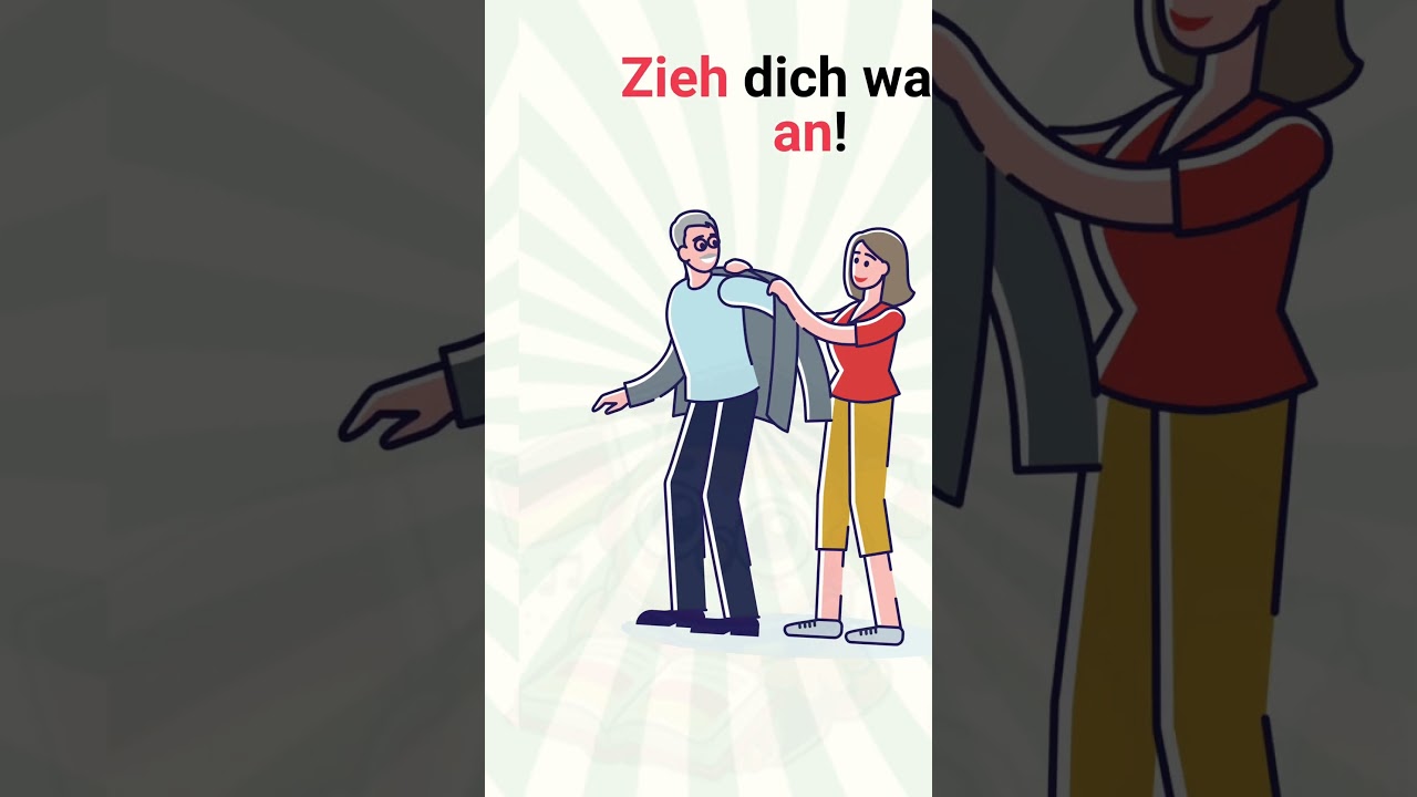 Trennbare Verben im Deutschen: Anziehen – Beispiele & Anwendung für A1-A2