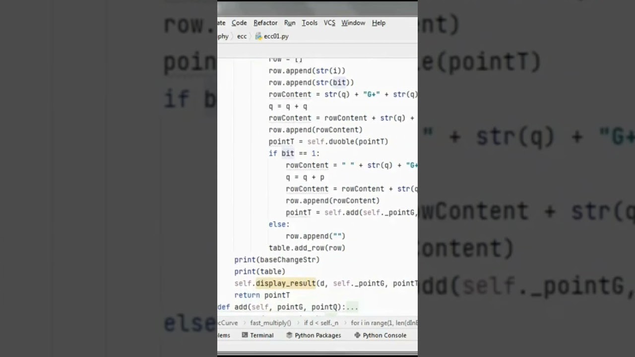 Master Elliptic Curve Double & Add Algorithm with Python 🔐