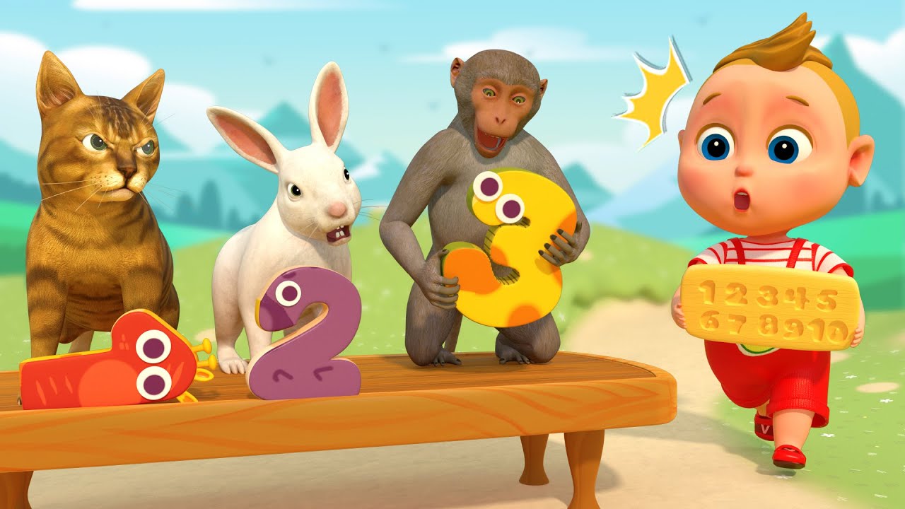 Học Đếm Vui Nhộn Với Nhạc Thiếu Nhi Remix Sôi Động 🎶