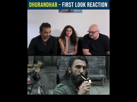 Dhurandhar First Look Reaction by New Yorkers | Ranveer Singh | Aditya Dhar #shorts