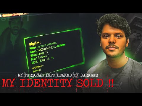 My information got leaked on Darkweb and what happened after that is disturbing