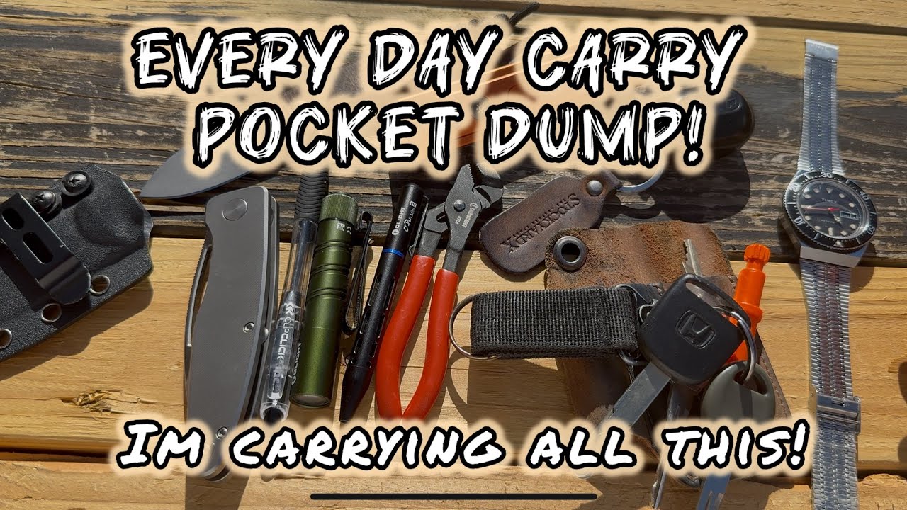 EDC Pocket Dump: Surprising Items I Carried! 🛠️