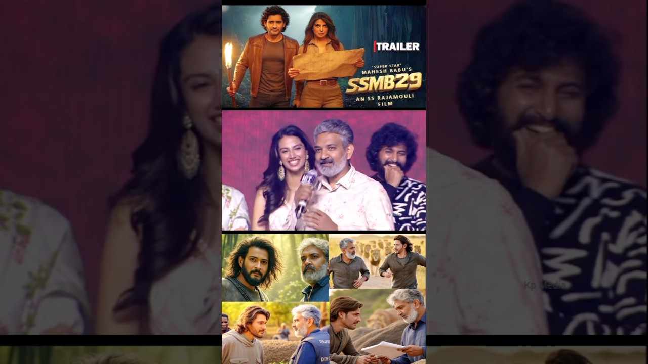 Mahesh Babu and Rajamouli at SSMB29 Trailer Launch: Latest Updates and Live Speech