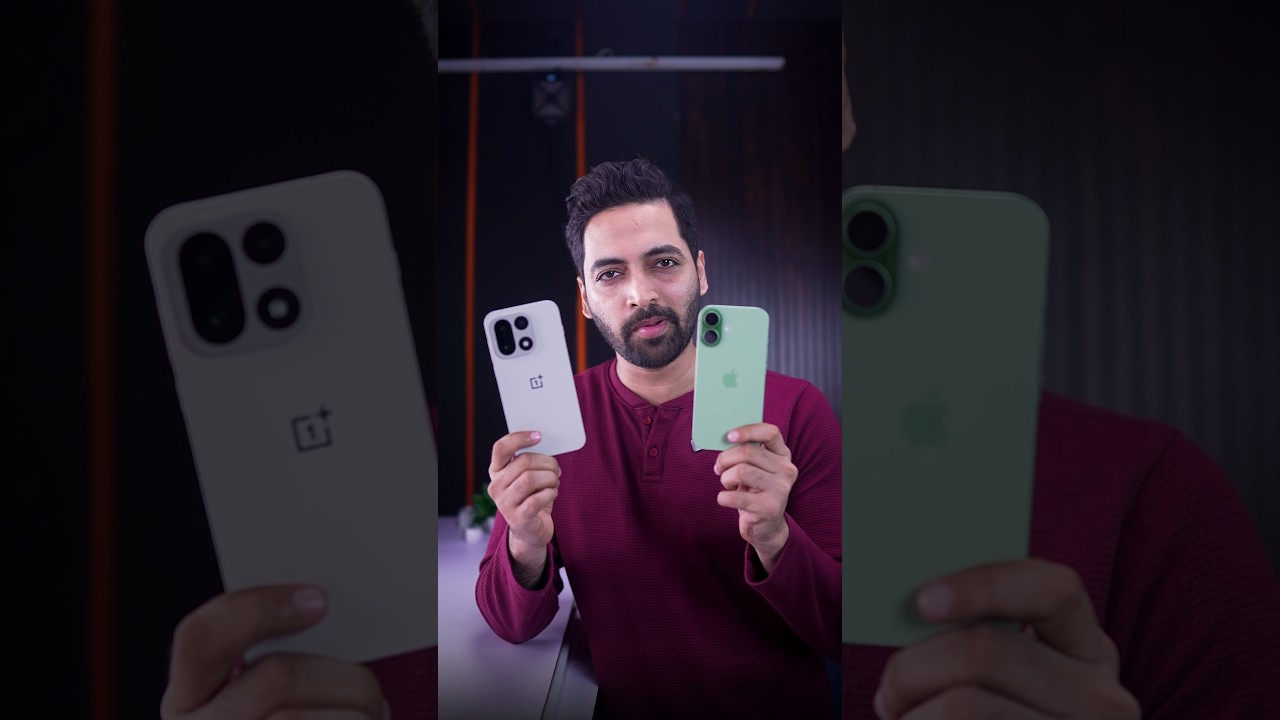 OnePlus 15 Vs iPhone 17 : BIG WAR⚡ #shorts