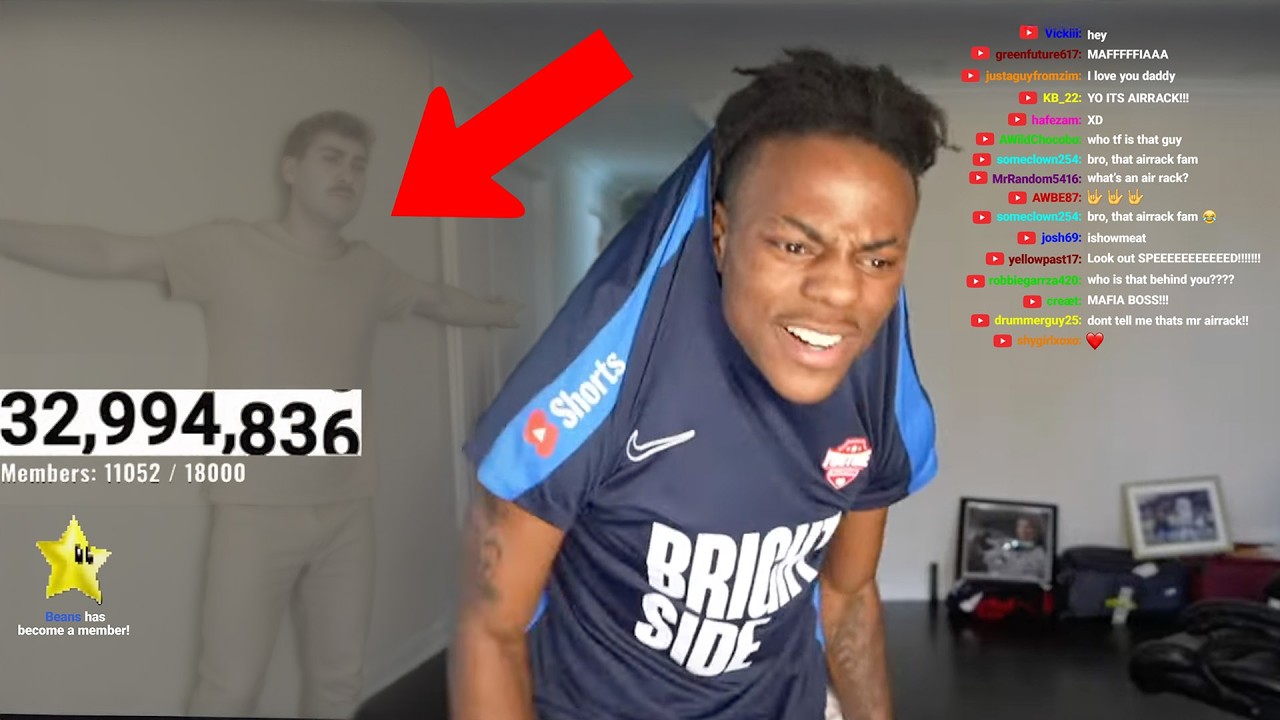 Hiding in iShowSpeed's Stream 🚀