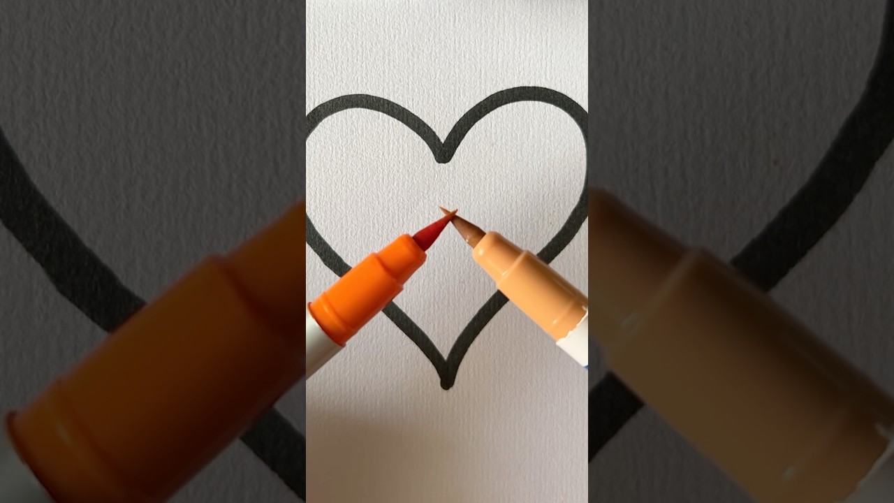 Easy Color Gradient Drawing for Kids