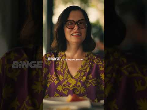 Kate and Victoria's delightfully awkward encounter | The White Lotus | BINGE