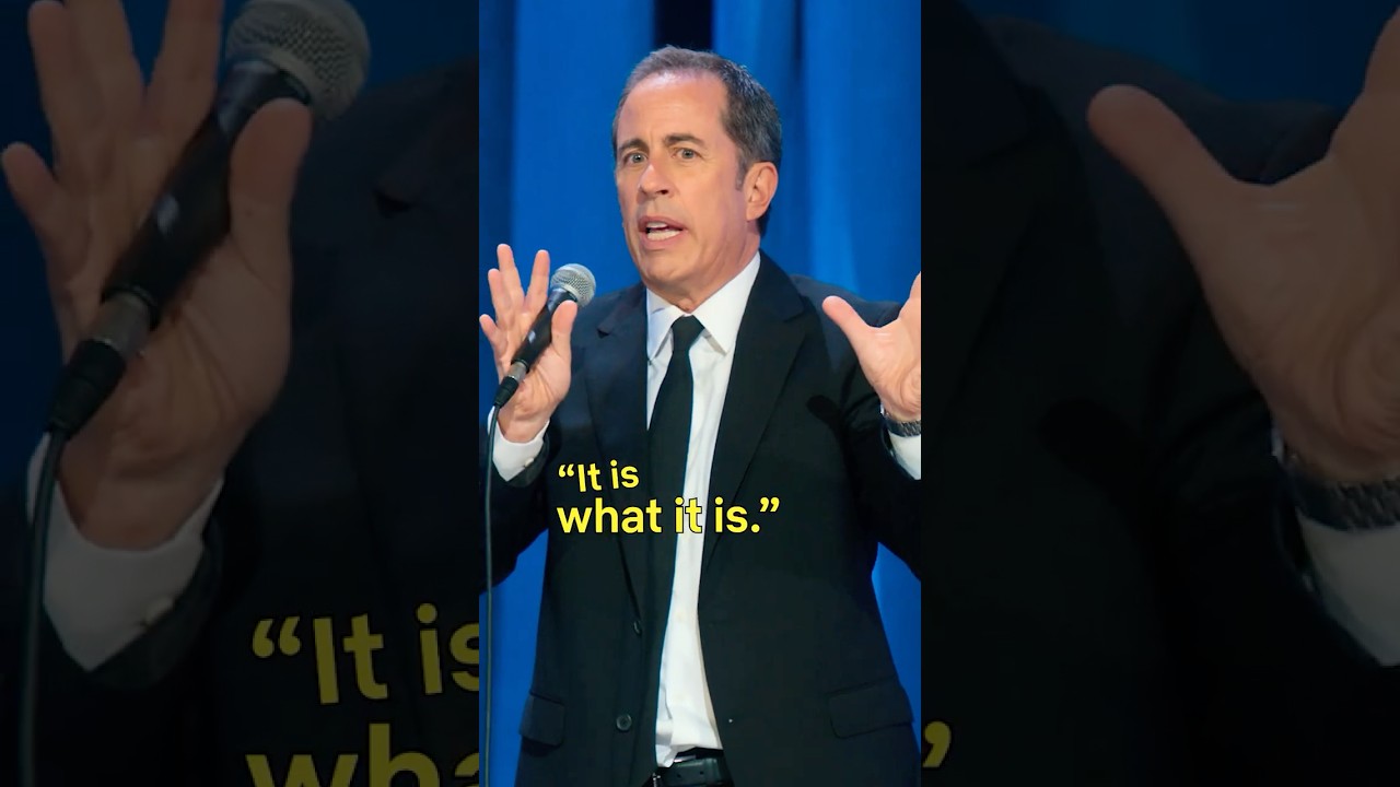It Is What It Is #JerrySeinfeld on Netflix