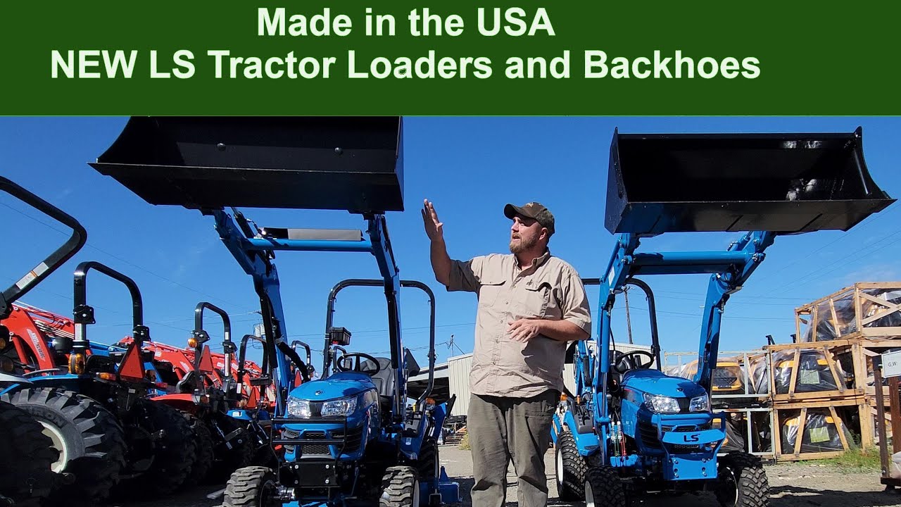 Made in the USA! LS Tractor Loader & Backhoe Review for LL1700 & More 🇺🇸