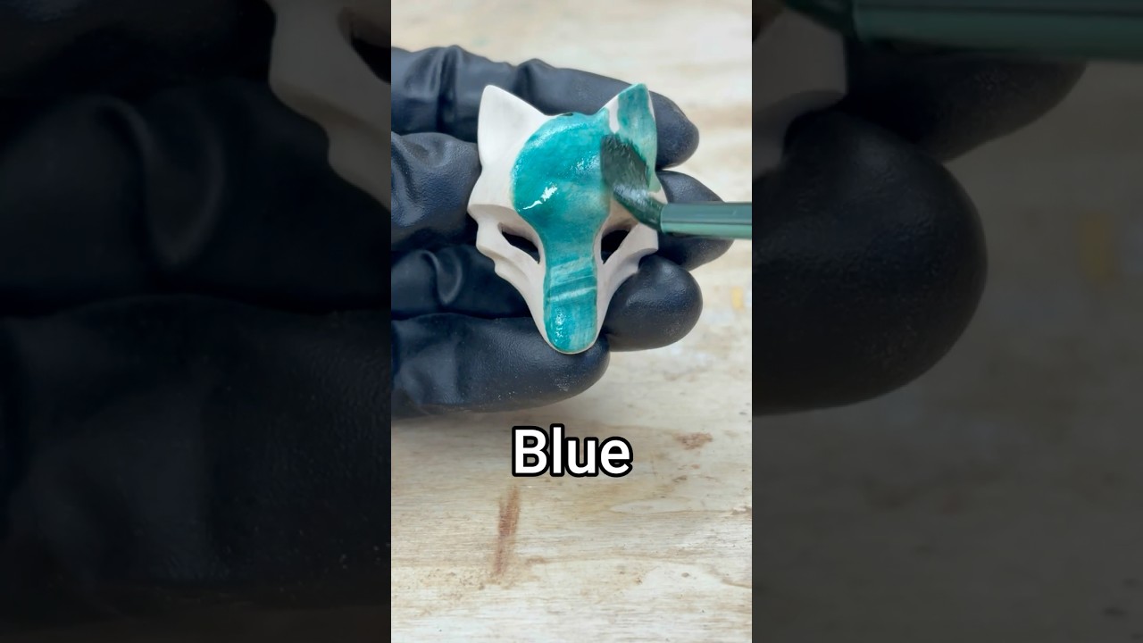 Wooden Wolf Pendant Carving 🐺