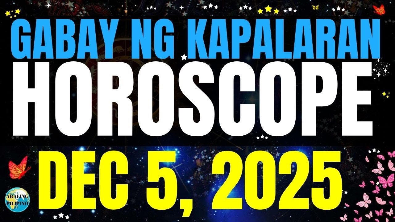 Horoscope Today: December 5, 2025 🌟