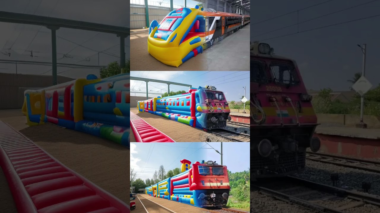 Train and Cartoon Video 🚇