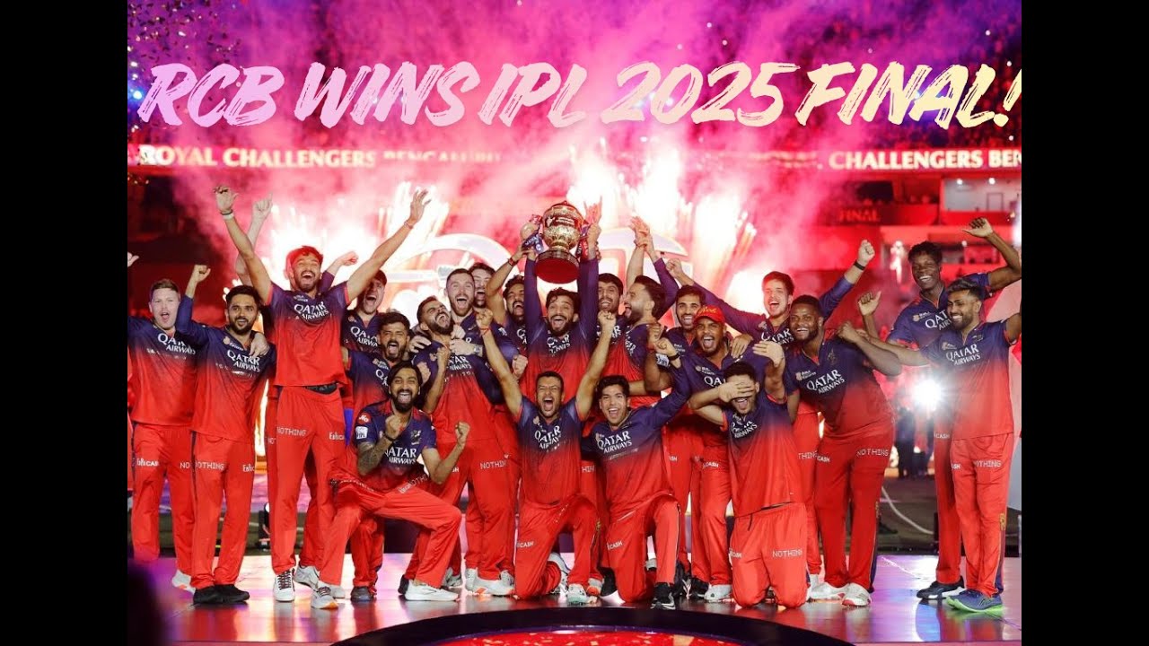 RCB vs PBKS IPL 2025 Final Highlights 🏆