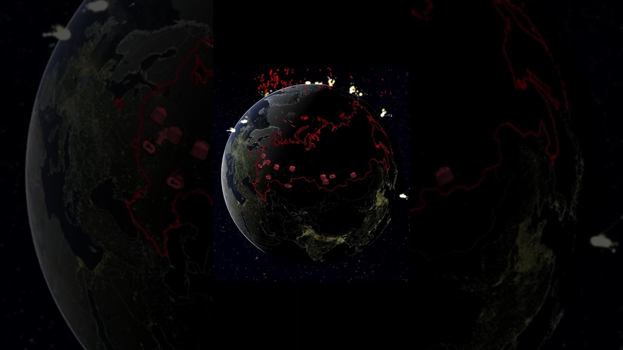 Simulation of the U.S.-Russia Nuclear War | Simulation