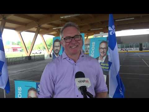 Martin Champoux présente ses priorités pour la circonscription de Drummond