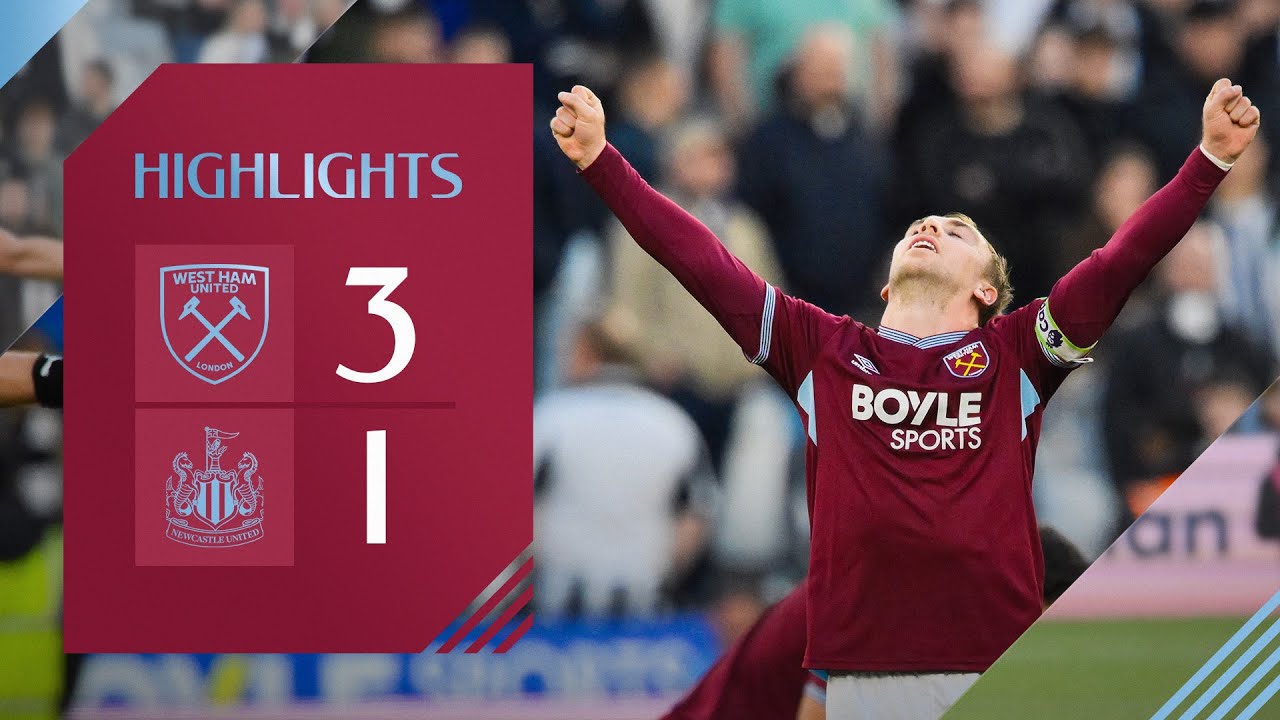 Souček Leads West Ham to 3-1 Win Over Newcastle ⚒️