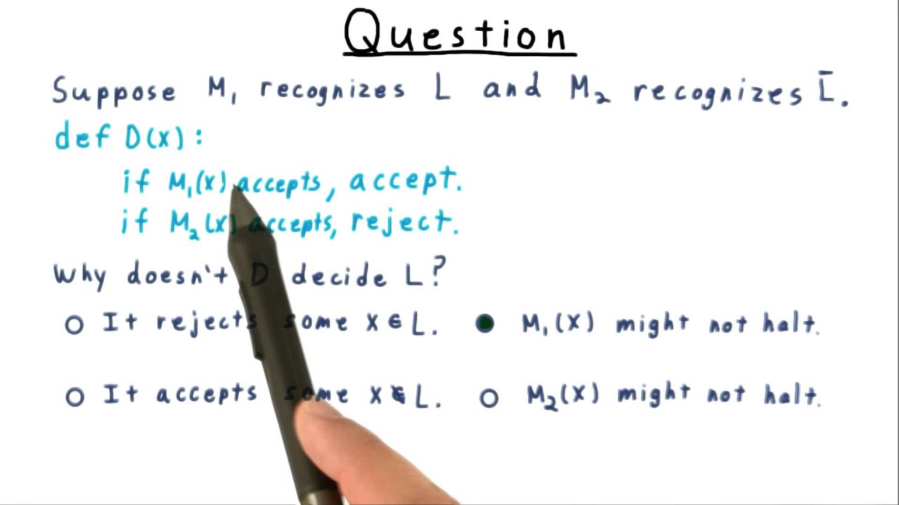 Decidability Exercise Solutions | Georgia Tech Computability & Complexity Course π§