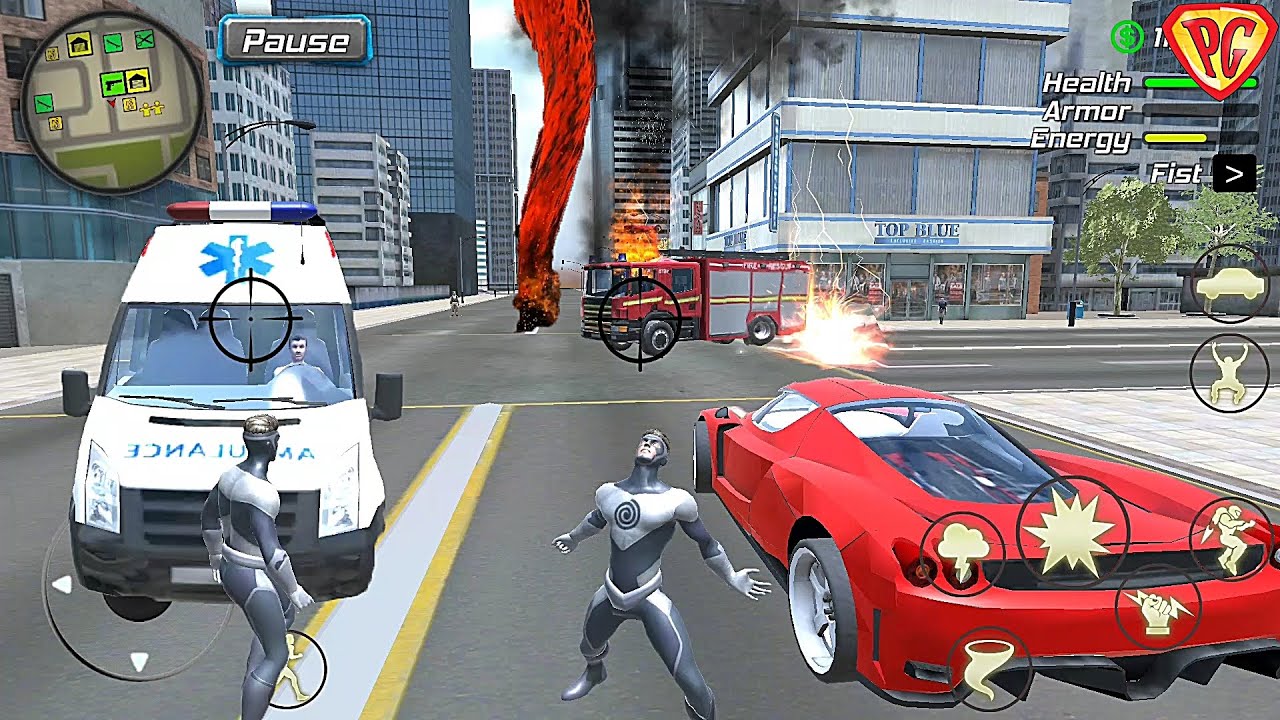 Hurricane Superhero : Wind Tornado Vegas Mafia #3 New Job - Pick up the patient