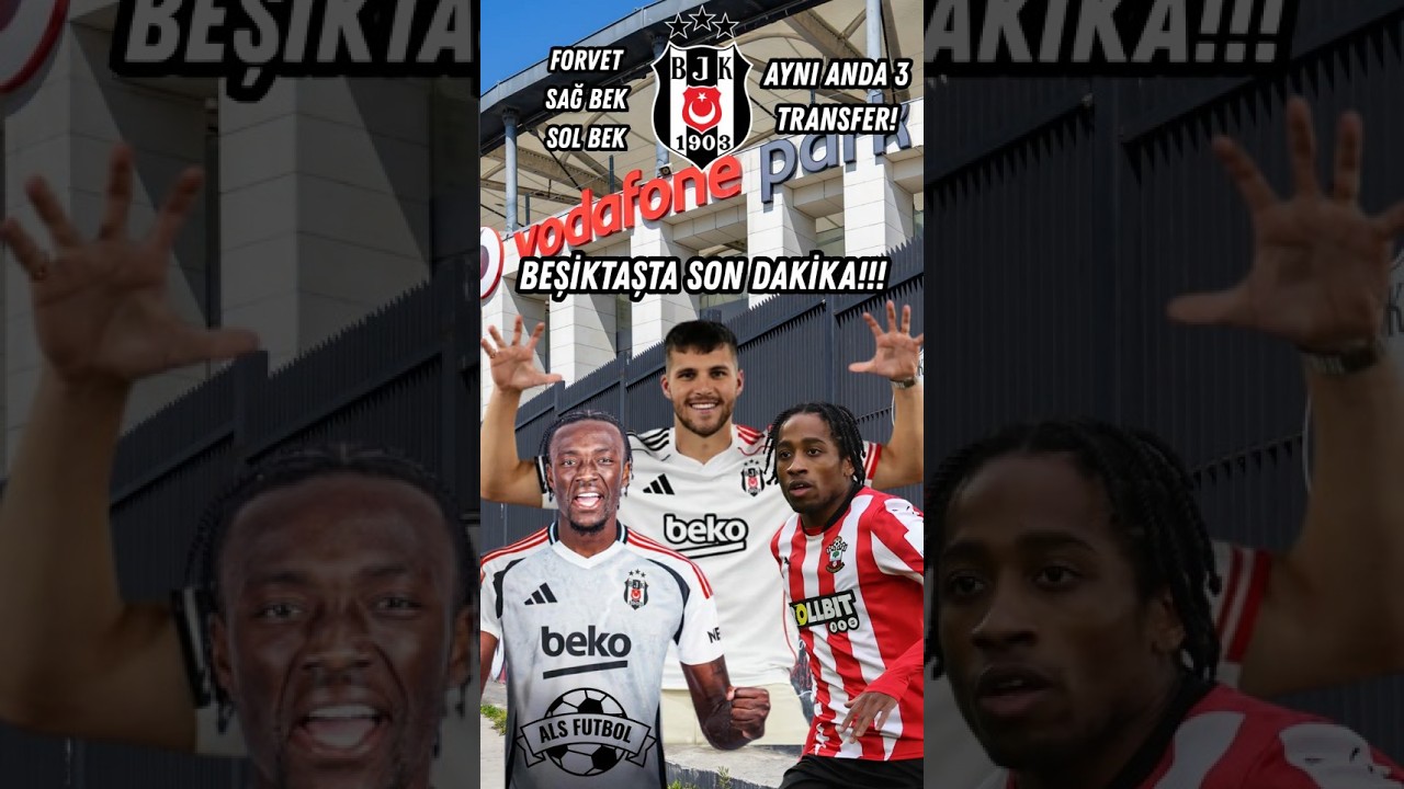 Beşiktaş'ın 20 Milyon Euro'luk Yeni Forveti Tammy Abraham! 🔥